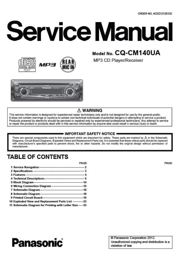 CQ-CM140UA